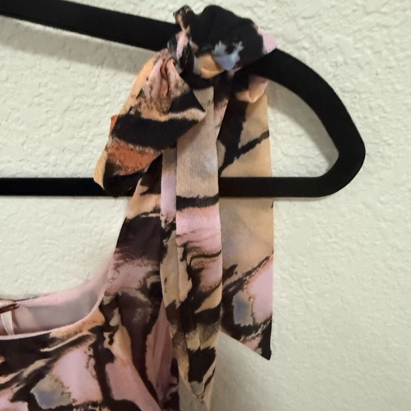 Free People Avenue Ribbon Tank Top Pink Combo Size Medium M NEW Y2K - Picture 10 of 12